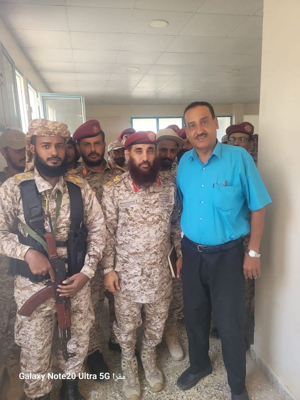 حمدي شكري يتسلم قيادة المنطقة العسكرية الرابعة في عدن