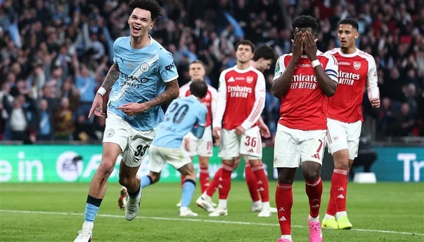 مانشستر سيتي يتوج بكأس "كاراباو" على حساب آرسنال