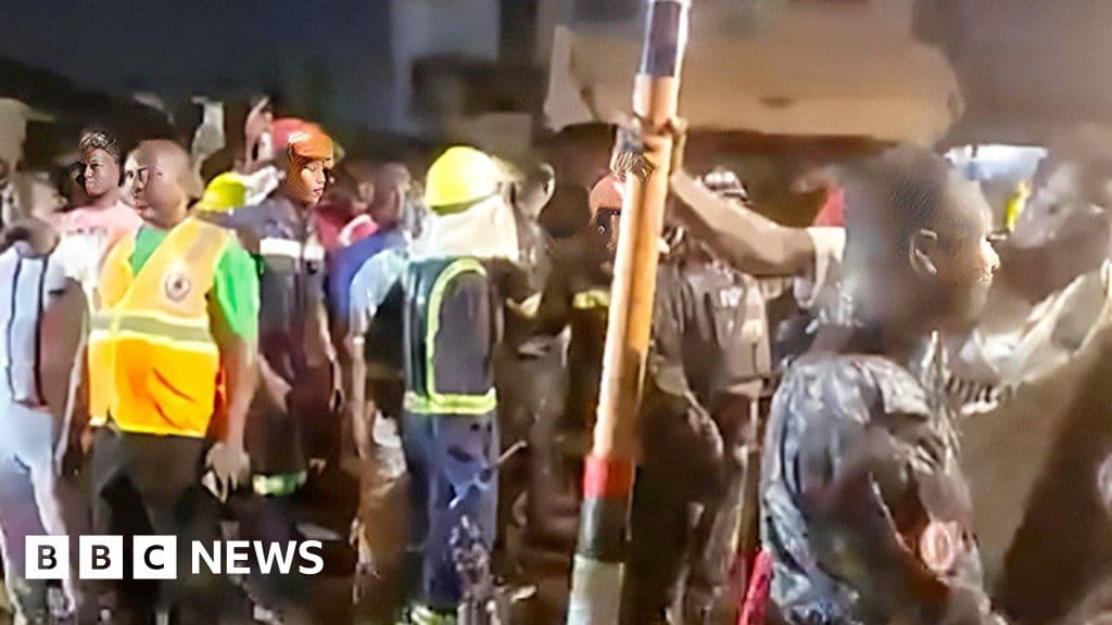 Three killed as unfinished building collapses on church service in Ghana