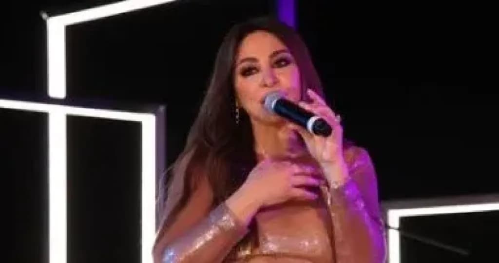 القصة الكاملة لوقوع اليسا على إحدى مسارح أبوظبي