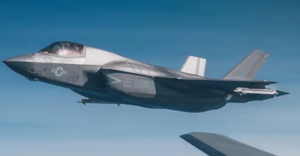 كارثة للجيش الأمريكي: طائرة إف 35 تسقط في الشرق الأوسط بعد ضربة  مباشرة!