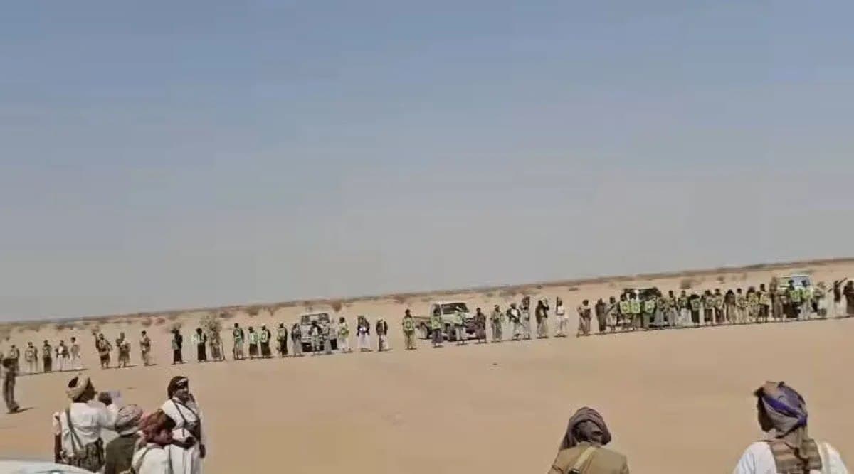 احتجاجاً على اختطاف الحزمي ومستجيرته.. قبائل الجوف تقاطع فعالية حوثية مسلحة
