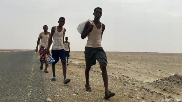تقرير أممي: أكثر من 11 ألف مهاجر أفريقي وصلوا إلى اليمن خلال مايو