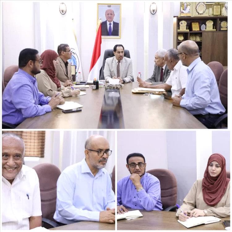 البكري يوجه باستكمال العمل في ملعب الشهداء وصرف مستحقات أندية أبين