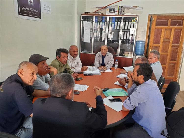 "تنفيذي حيفان" يناقش تقارير الانجاز وخطة العمل السنوية