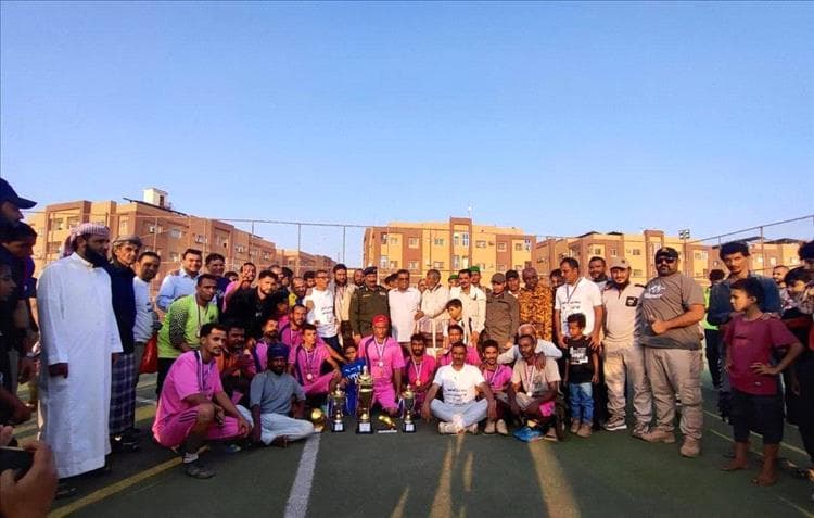 أمن لحج يتوج بالبطولة الكروية الرمضانية الثانية لوزارة الداخلية