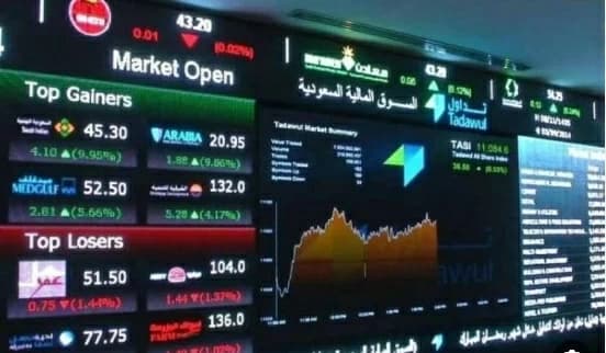 أغلى إغلاق في 45 يوماً.. الأسهم السعودية تقفز 91 نقطة