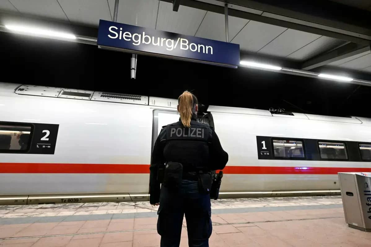 إصابة 12 شخصاً إثر إشعال عبوات ناسفة داخل قطار سريع في ألمانيا