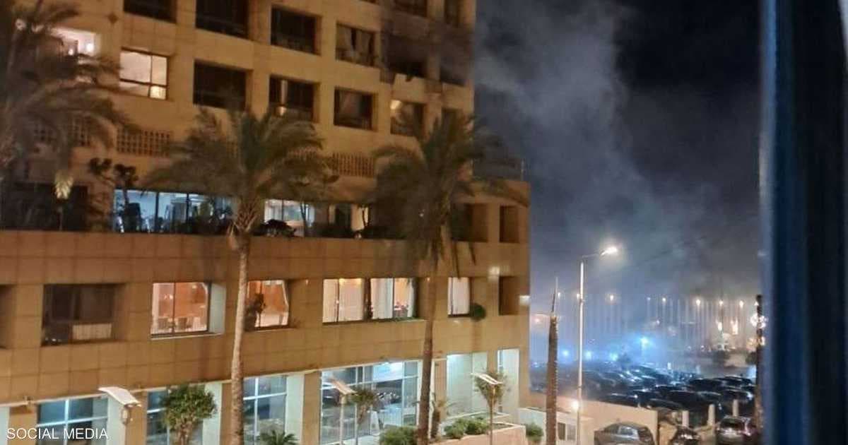 قتلى وجرحى في غارة إسرائيلية على فندق ببيروت