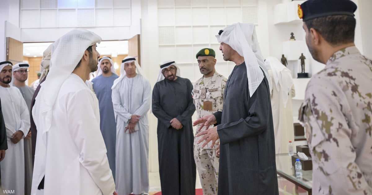 رئيس دولة الإمارات يزور وزارة الدفاع