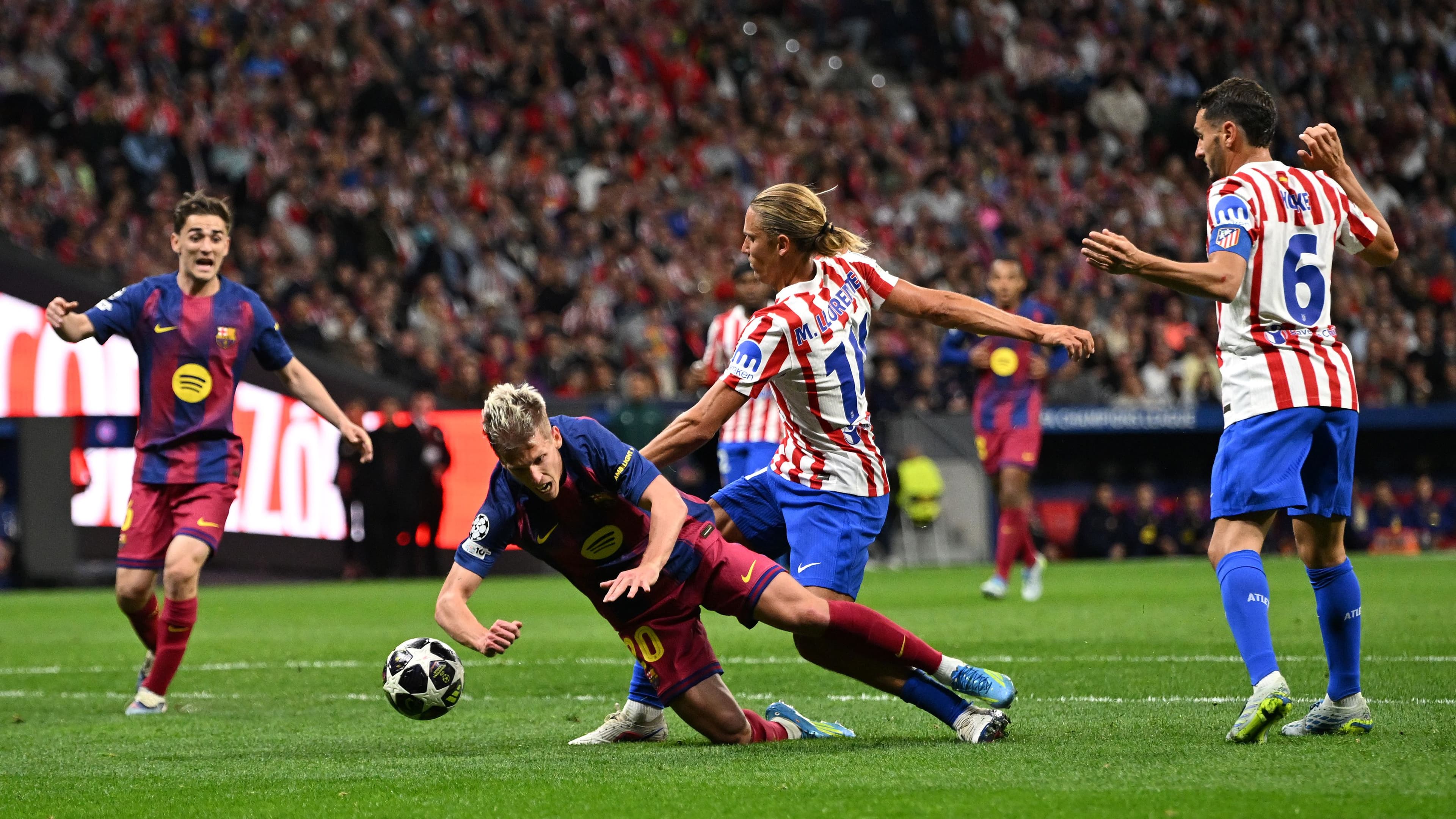 رد قاطع.. برشلونة يطالب بـ2 ركلات جزاء أمام أتلتيكو مدريد في دوري أبطال أوروبا