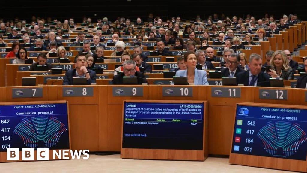 European Parliament gives conditional approval to EU-US trade deal