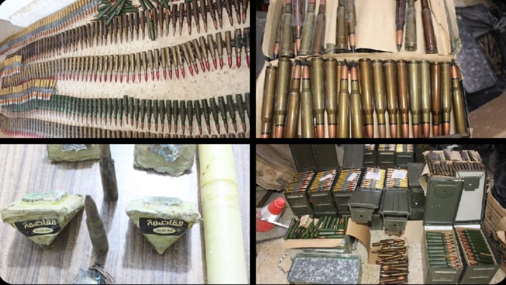 الأجهزة الأمنية في حضرموت تضبط عبوات ناسفة وذخائر وتفشل محاولة تهريب أسلحة