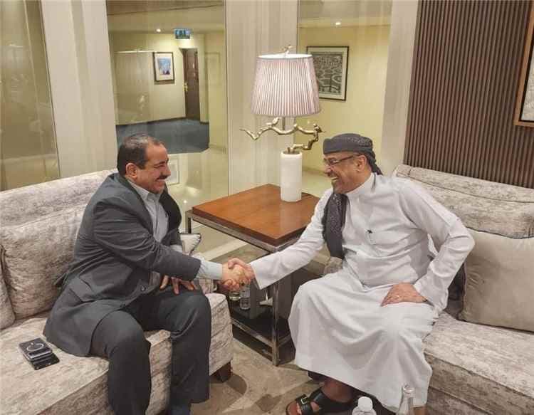 الميسري يستقبل وزير الداخلية إبراهيم حيدان ويؤكد دعم جهود توحيد الأجهزة الأمنية