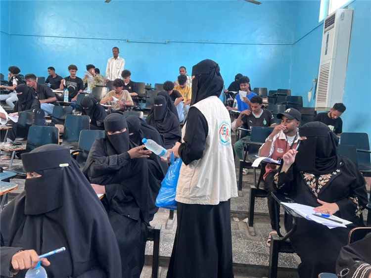 اختتام مبادرة "ارتواء" لدعم طلاب كليتي الآداب والإعلام خلال الامتحانات